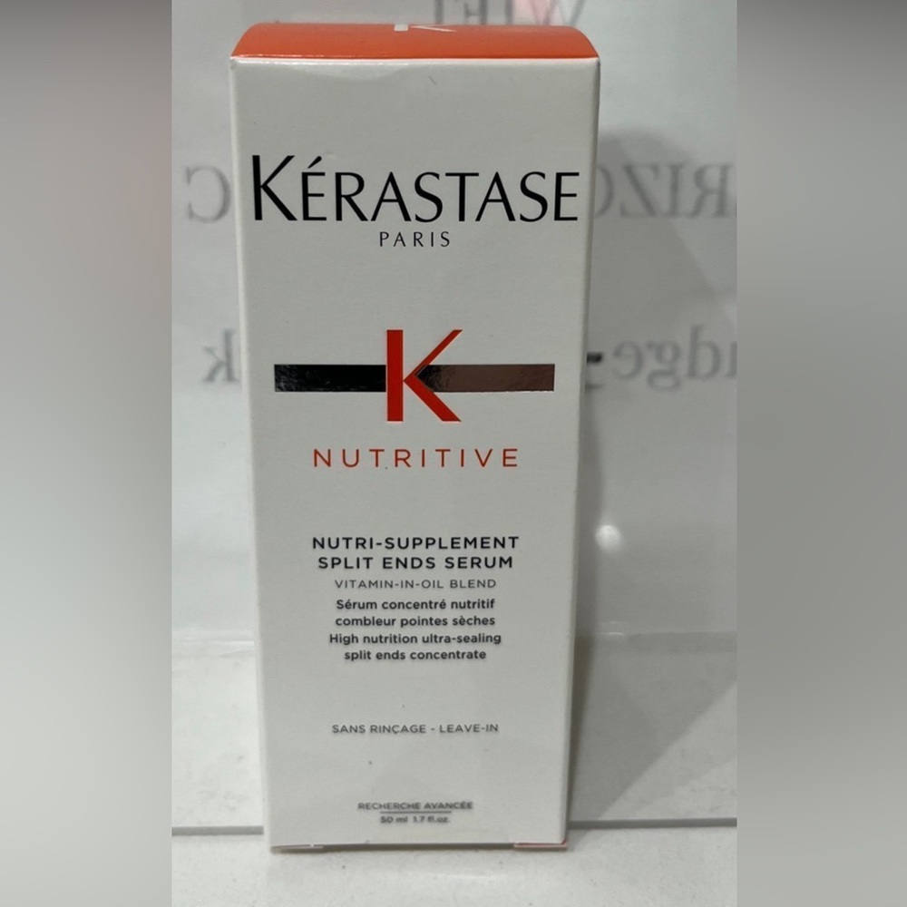Kerastase Nutritive Split Ends Serum 1.7 oz  - White and Orange